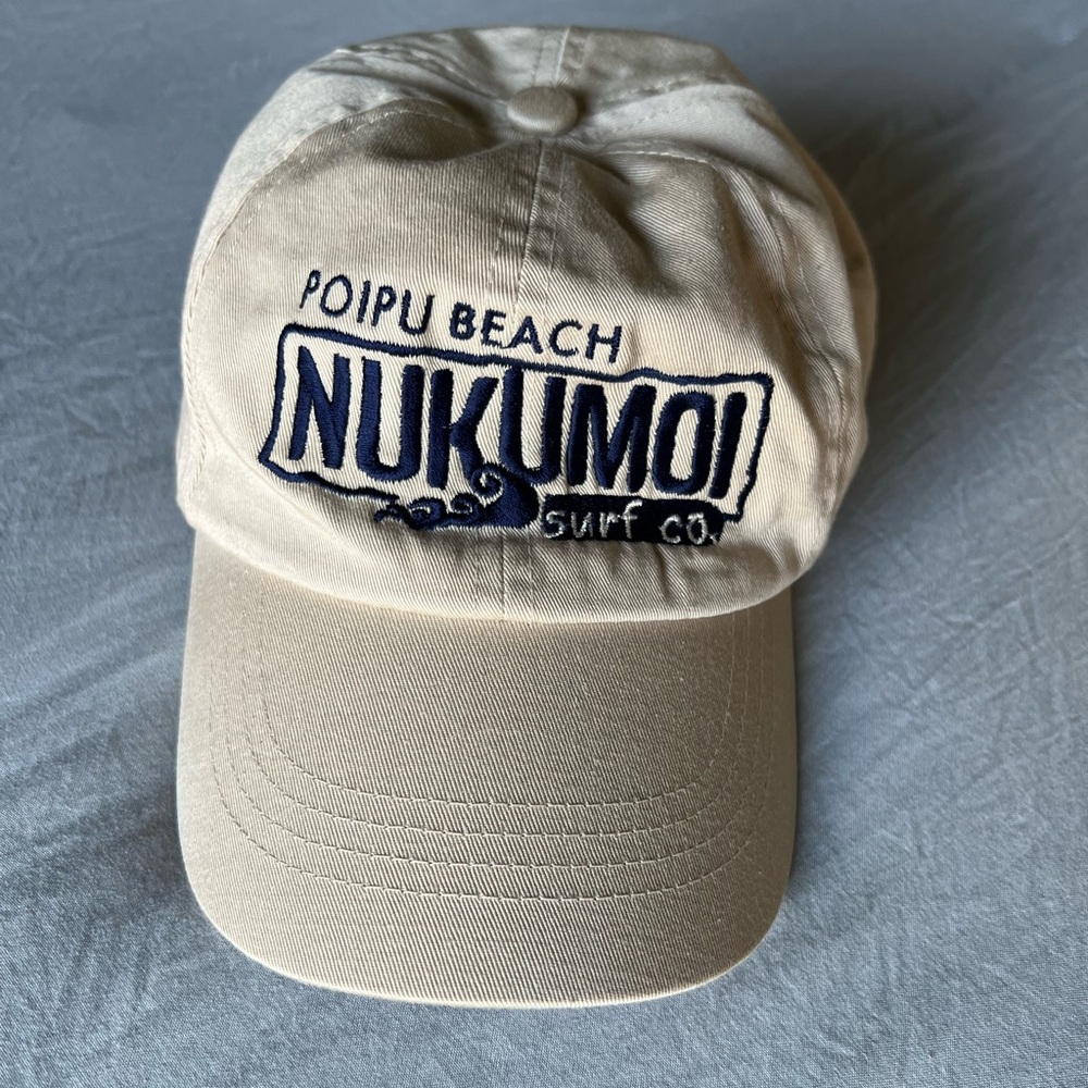 Nukumoi Surf Co. Poipu Beach ball cap